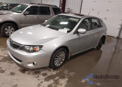 2009 Subaru Impreza 2.5I z USA, uszkodzony, nr VIN JF1GH60639H823282